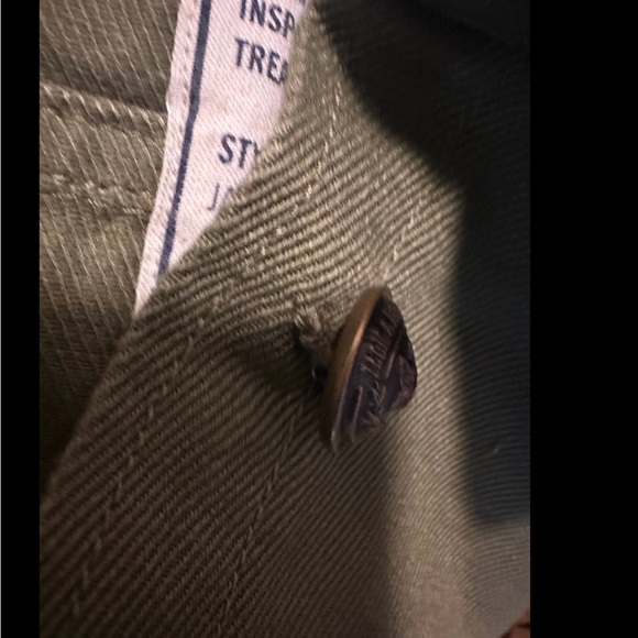 NWOT Zadig & Voltaire Tackl Cotton & Linen Military Shirt. (Small) MSRP $458 - Picture 9 of 12